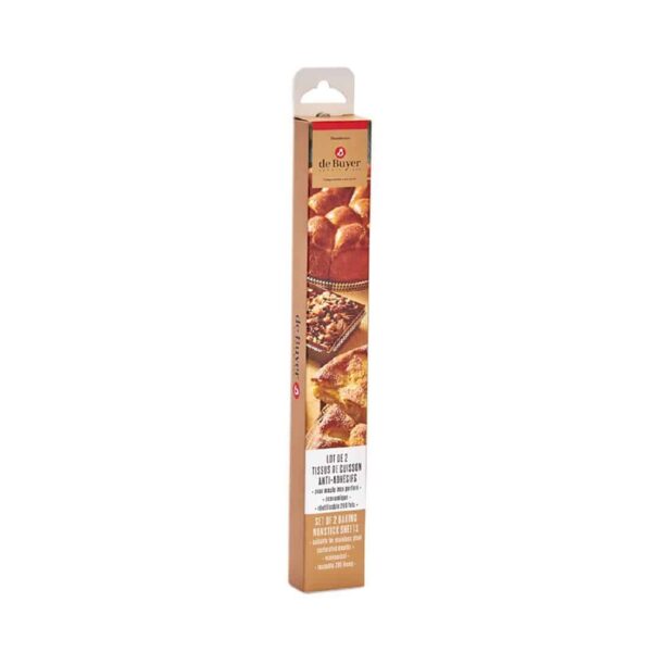 De Buyer Special Non-stick Baking Sheet for 26cm Cake Mould (Pack 2) - Image 5