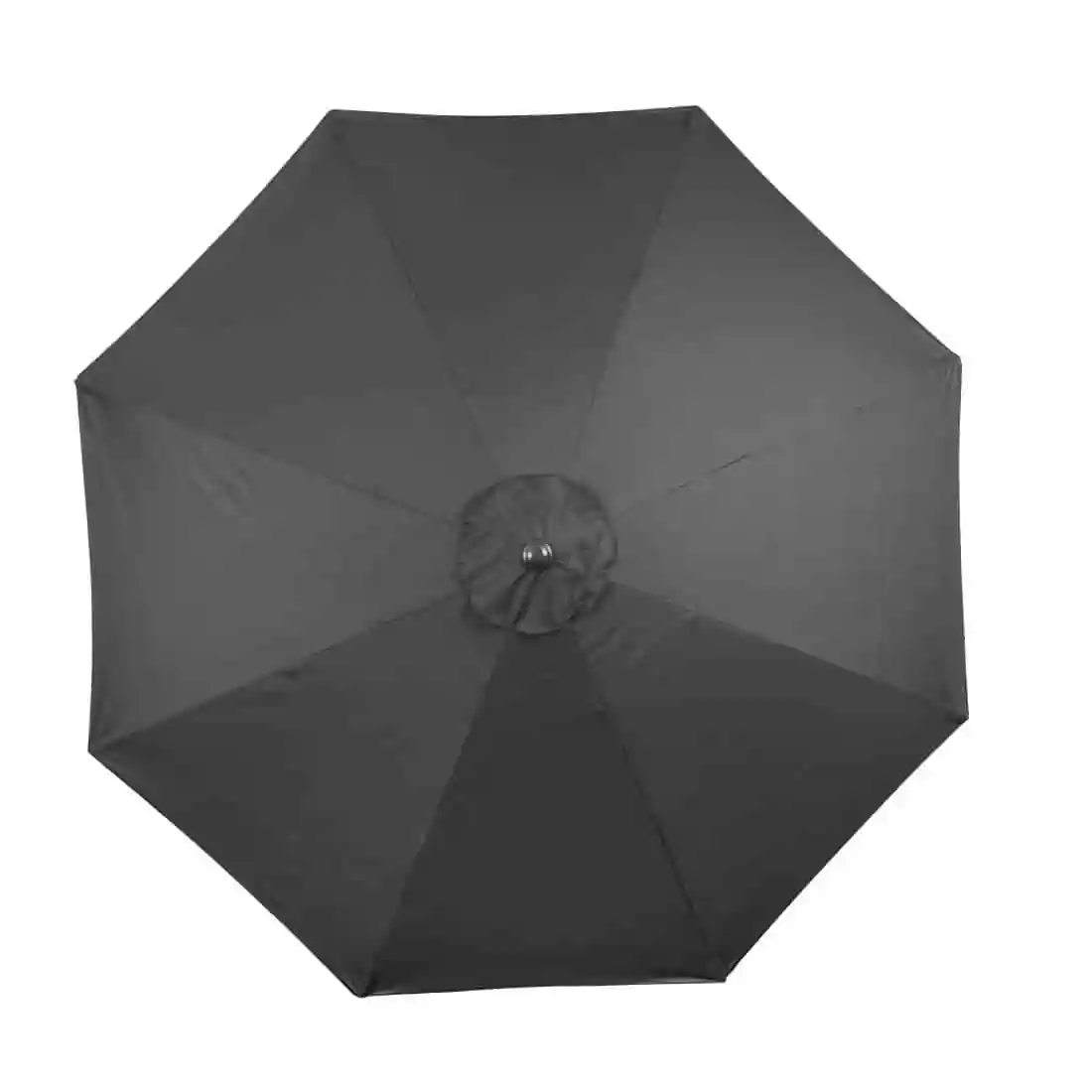 Bolero Seville Round Parasol 3m Diameter Black - Image 5