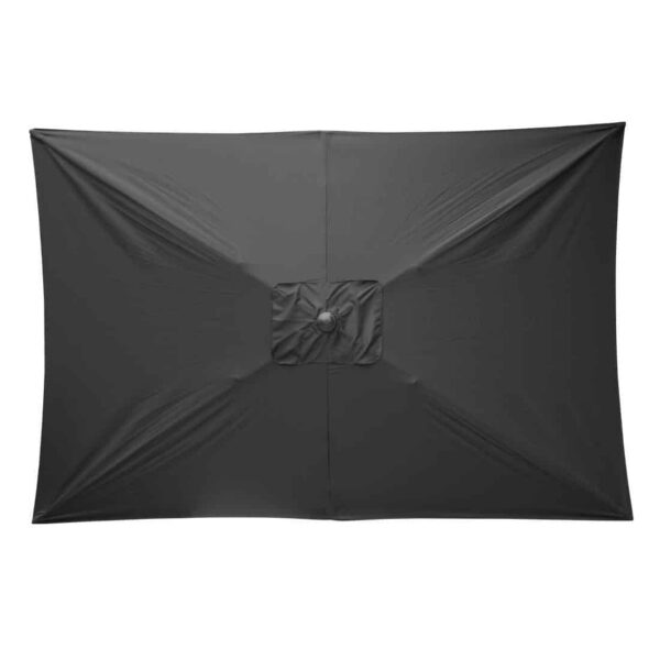 Bolero Seville Square Parasol 2x3m Black - Image 3