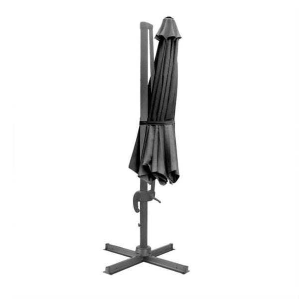 Bolero Venice Heavy Duty Parasol Black 3.5m - Image 3