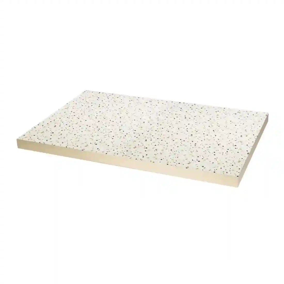 Bolero Terrazzo Style Rectangular Table Top 1100x700mm - Image 1