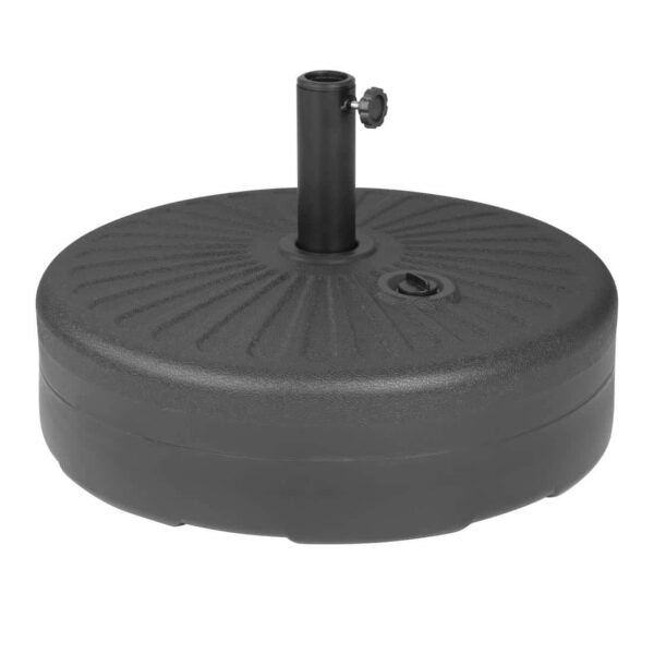 Bolero Black Plastic Parasol Base 40Ltr (filled) - Image 2