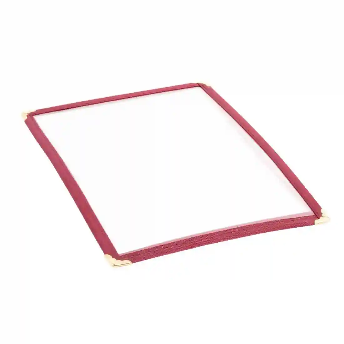 Olympia American Style Menu Cover A4 Burgundy