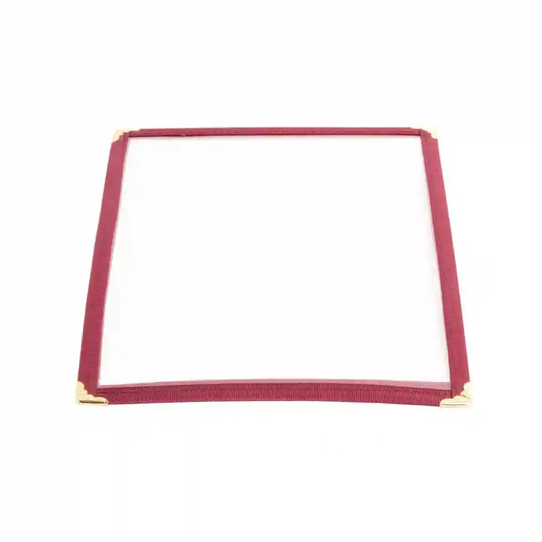 Olympia American Style Menu Cover A4 Burgundy