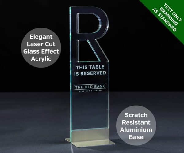 Emerald Reserved Table Sign - Image 1