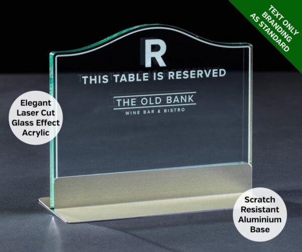 Emerald Monument Reserved Table Notice - Image 2