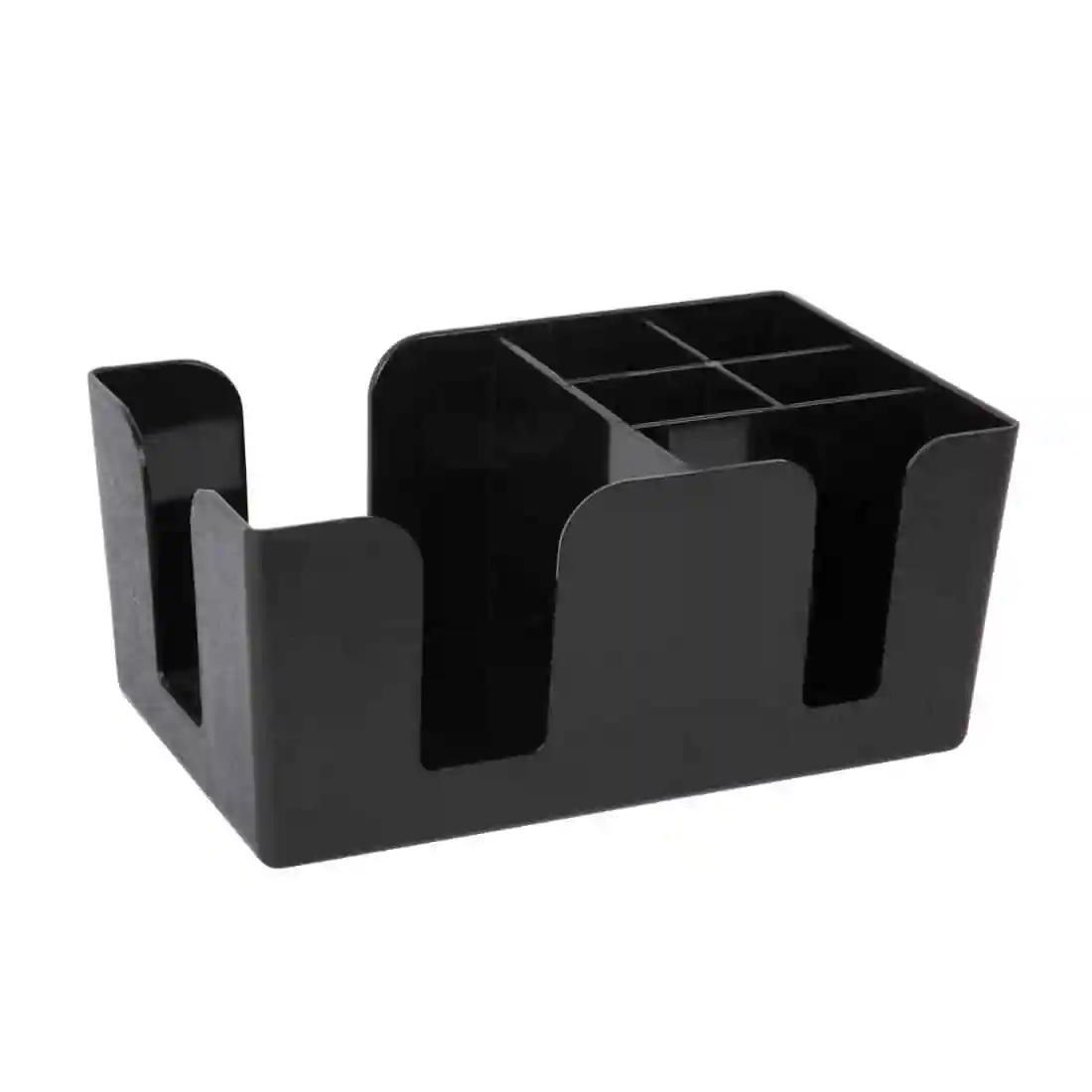 Olympia Kristallon Plastic Bar Caddy Black - Image 1
