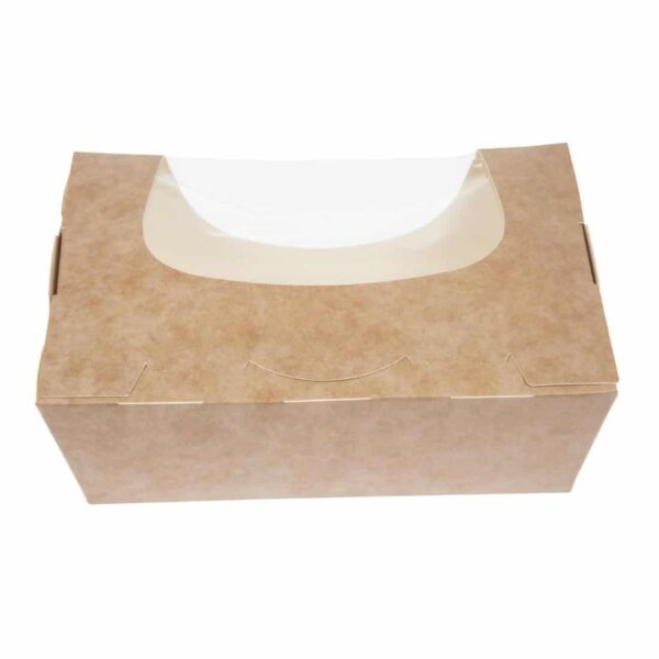 Colpac Zest Compostable Kraft Medium Salad Box 825ml/29oz (Pack of 250) - Image 5