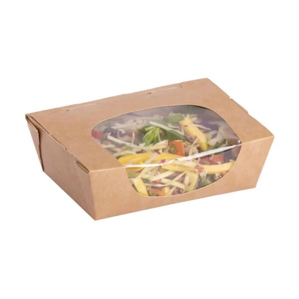 Colpac Zest Compostable Kraft Medium Salad Box 825ml/29oz (Pack of 250) - Image 10