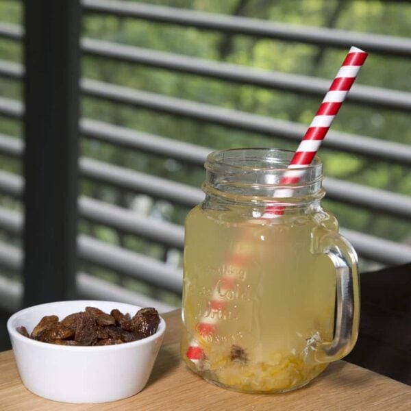 Fiesta Compostable Paper Smoothie Straws Red Stripes (Pack of 250) - Image 6