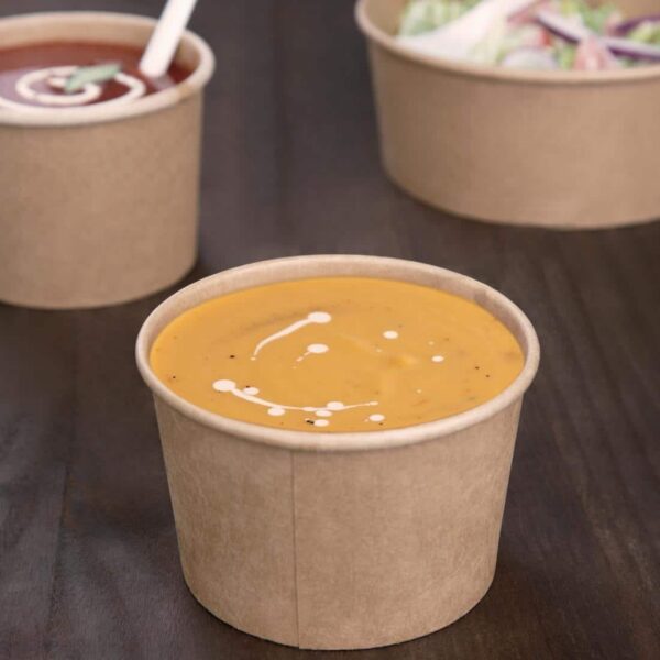 Fiesta Compostable Soup Containers 98mm 230ml / 8oz (Pack of 500) - Image 4