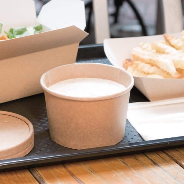 Fiesta Compostable Soup Containers 98mm 230ml / 8oz (Pack of 500) - Image 5