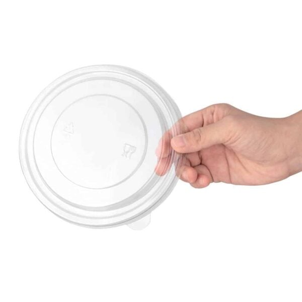 Fiesta Recyclable PET Round Salad Bowl Lids (Pack of 300) - Image 3