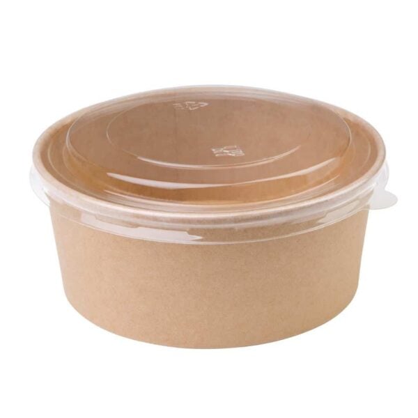 Fiesta Recyclable PET Round Salad Bowl Lids (Pack of 300) - Image 5