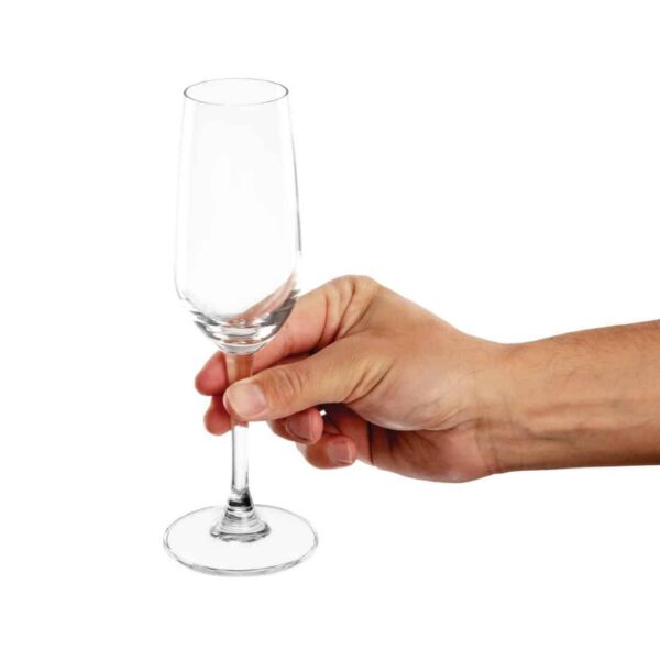 Olympia Mendoza Flute Glasses 185ml (6 pack) - Image 5