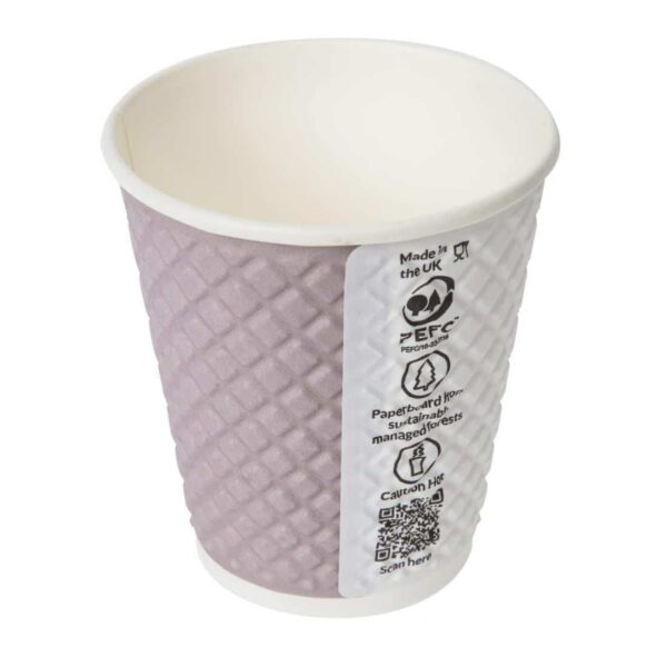 Huhtamaki Pause Disposable Coffee Cups Double Wall 256ml / 9oz (Pack of 925) - Image 4