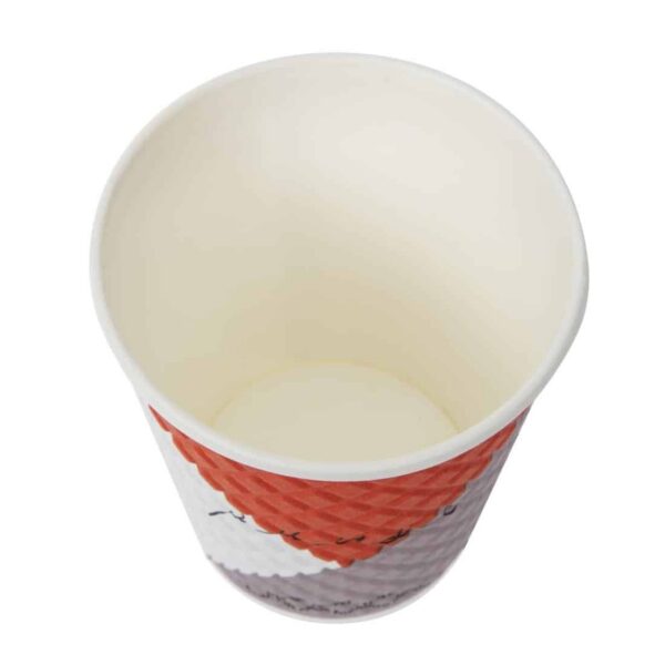 Huhtamaki Pause Disposable Coffee Cups Double Wall 256ml / 9oz (Pack of 925) - Image 5