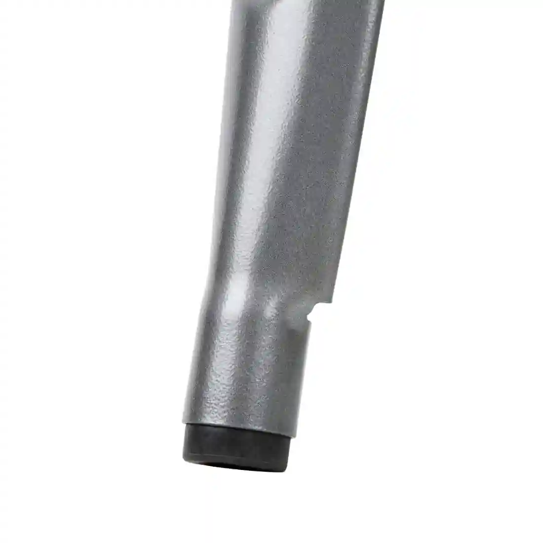 Bolero Bistro Backrest High Stools with Wooden Seat Pad Gun Metal (Pack of 4) - Image 7