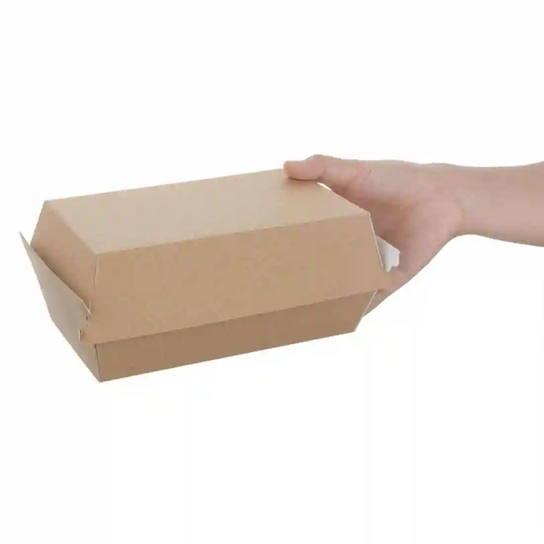 Fiesta Compostable Kraft Food Boxes Small 172mm (Pack of 200) - Image 3