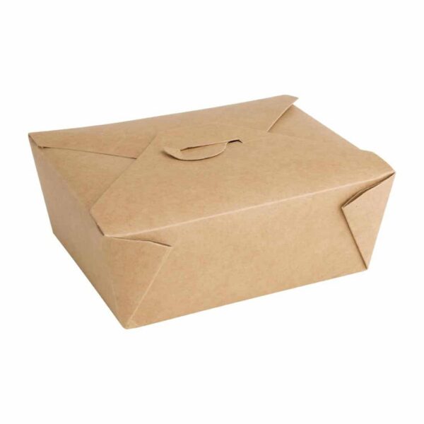 Fiesta Compostable Paperboard Food Cartons 1200ml / 42oz (Pack of 200) - Image 2