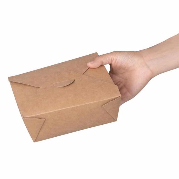 Fiesta Compostable Paperboard Food Cartons 1200ml / 42oz (Pack of 200) - Image 3