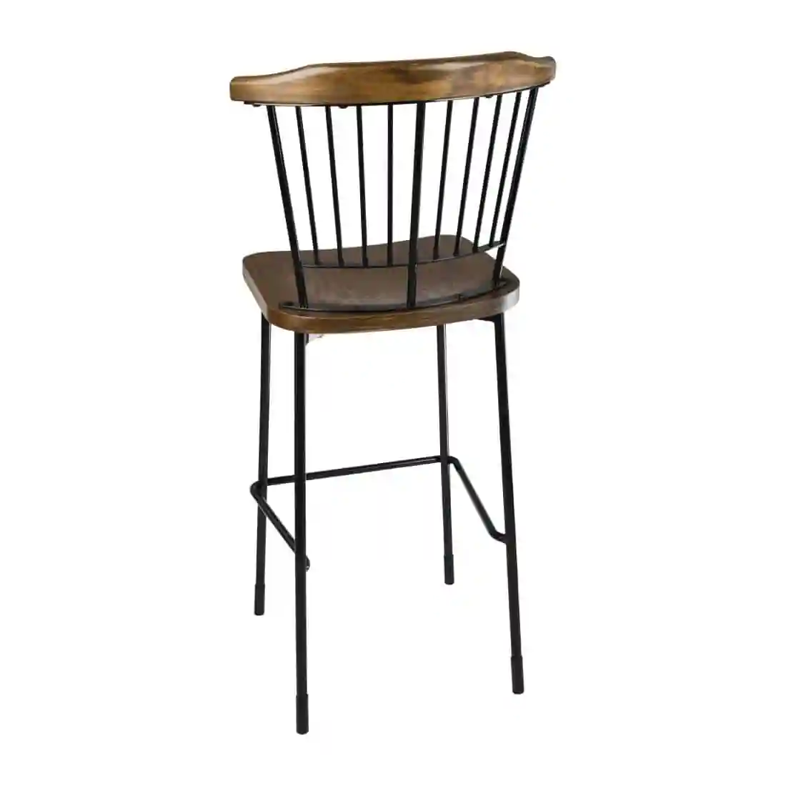 Bolero Scandi High Stools Black (Pack of 2) - Image 3