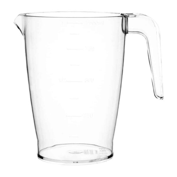 Olympia Kristallon Polycarbonate Stacking Jug 1ltr - Image 2