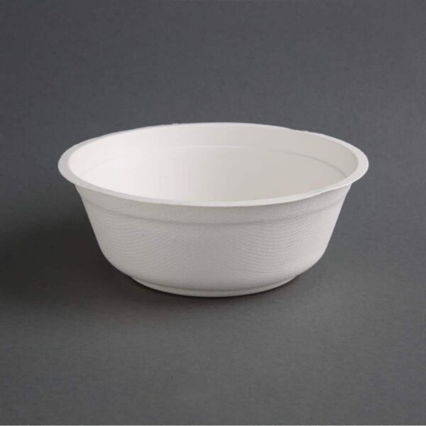 Fiesta Compostable Bagasse Bowls Round 32oz (Pack of 50) - Image 2