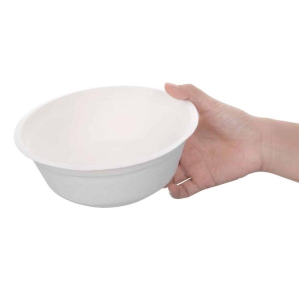Fiesta Compostable Bagasse Bowls Round 32oz (Pack of 50) - Image 4