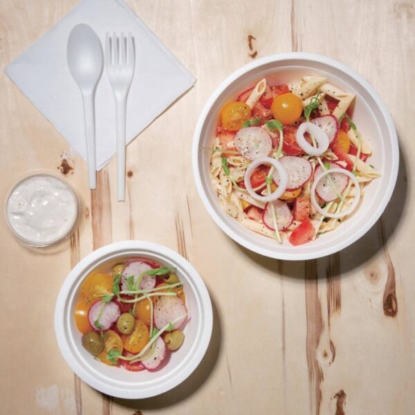 Fiesta Compostable Bagasse Bowls Round 32oz (Pack of 50) - Image 5
