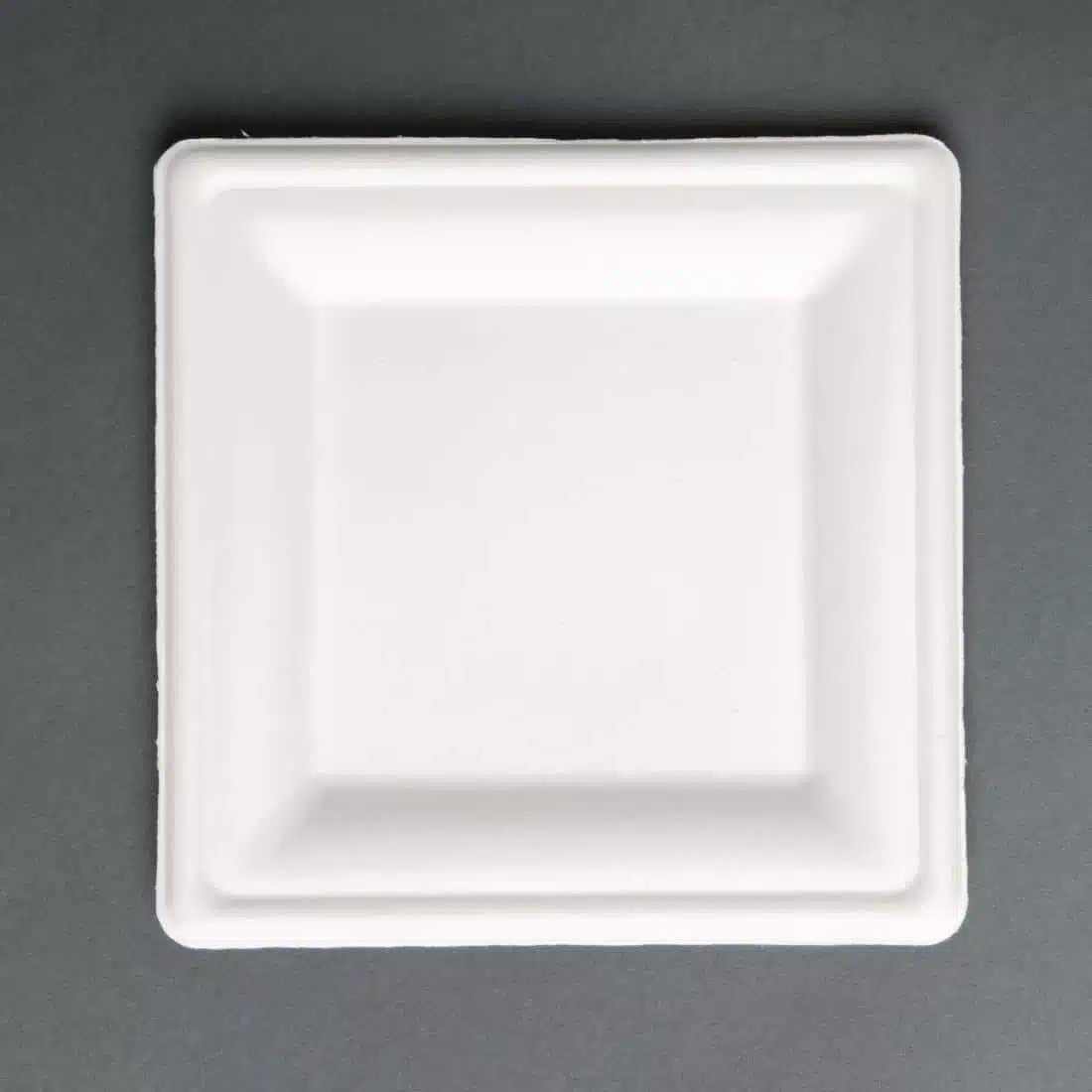 Fiesta Compostable Bagasse Square Plates 159mm (Pack of 50) - Image 1