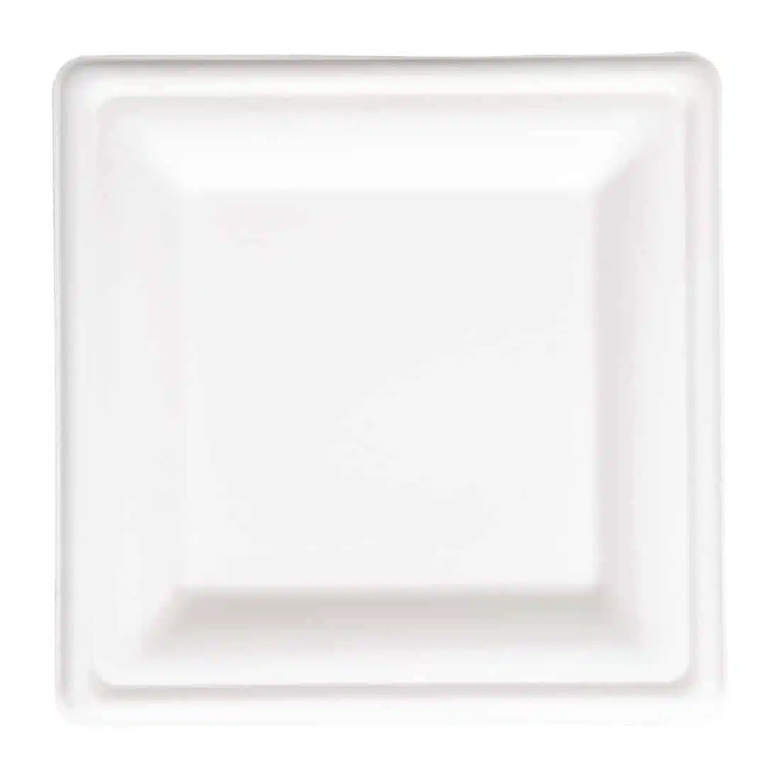 Fiesta Compostable Bagasse Square Plates 204mm (Pack of 50) - Image 3