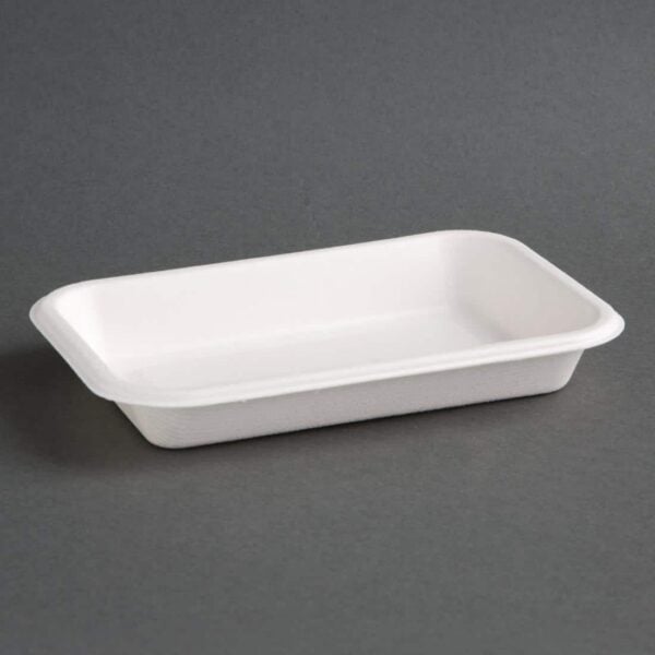 Fiesta Compostable Bagasse Food Trays 12oz (Pack of 50) - Image 2
