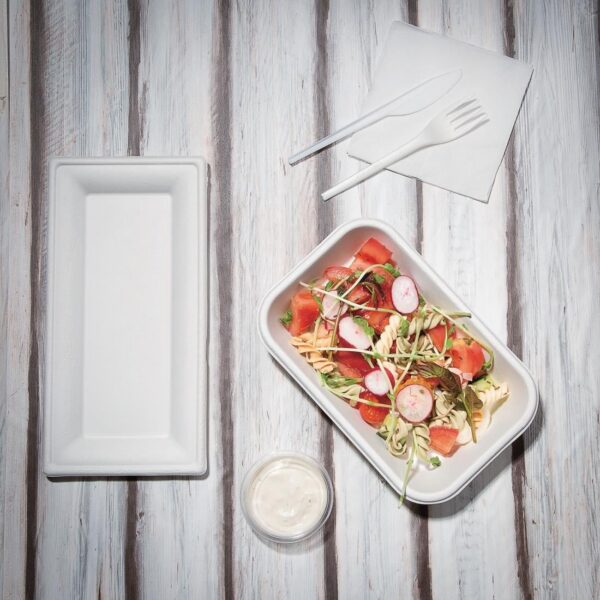 Fiesta Compostable Bagasse Food Trays 24oz (Pack of 50) - Image 5