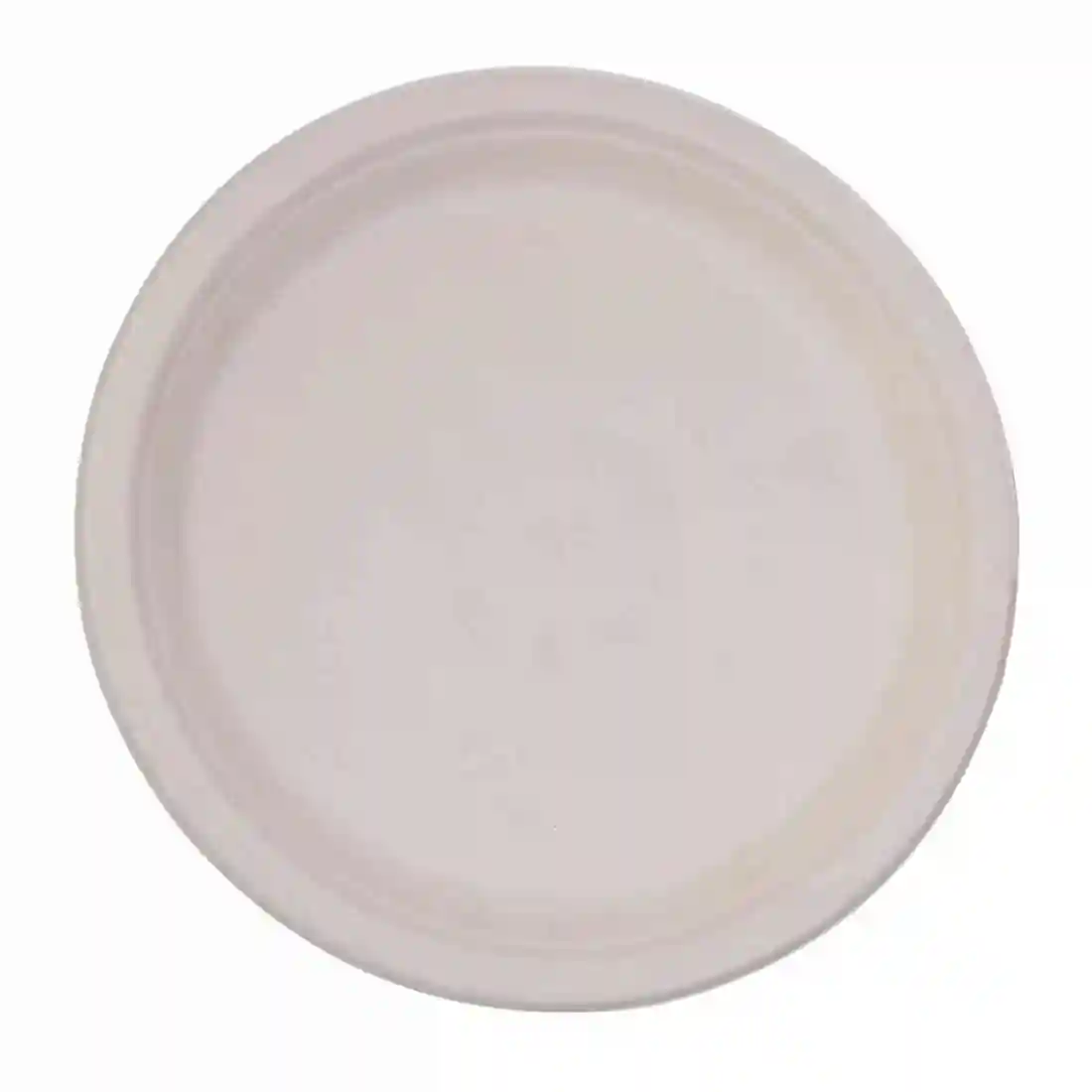 Fiesta Compostable Bagasse Round Plates Natural Colour 181mm (Pack of 50) - Image 2