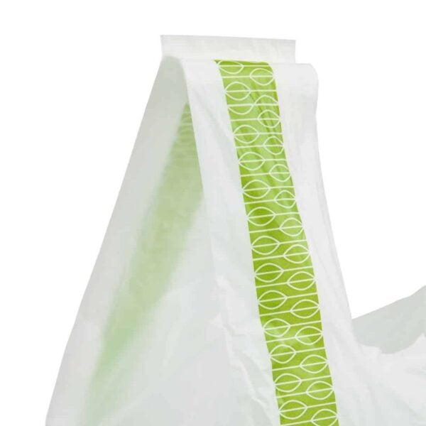 Vegware Compostable PLA Carrier Bags Medium (Pack of 500) - Image 6