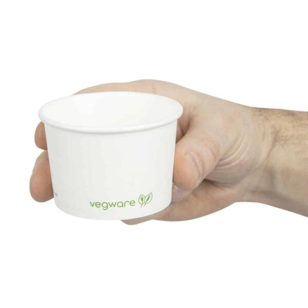 Vegware Compostable Hot Food Pots 110ml / 4oz (Pack of 1000) - Image 6
