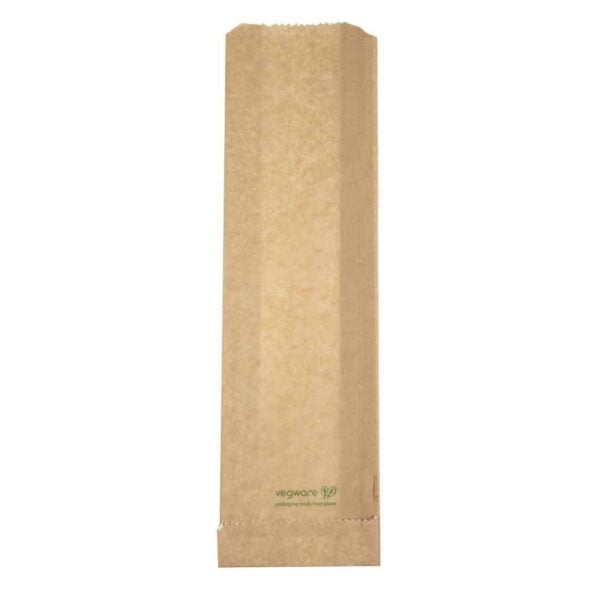 Vegware Compostable Therma Paper Hot Food Bags 356 x 101mm (Pack of 500) - Image 3