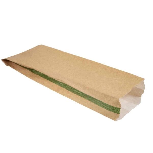 Vegware Compostable Therma Paper Hot Food Bags 356 x 101mm (Pack of 500) - Image 4