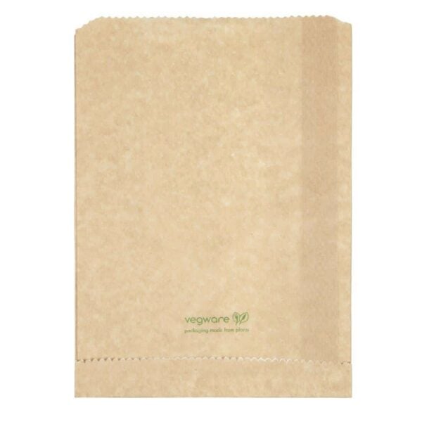 Vegware Compostable Therma Paper Hot Food Bags 292 x 127mm (Pack of 500) - Image 3