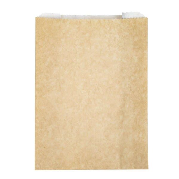 Vegware Compostable Therma Paper Hot Food Bags 229 x 165mm (Pack of 500) - Image 1