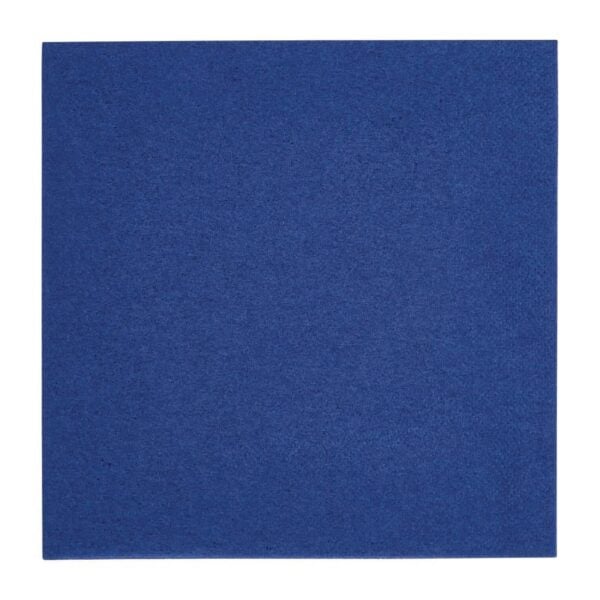 Fiesta Recyclable Lunch Napkin Blue 33x33cm 2ply 1/4 Fold (Pack of 2000) - Image 2