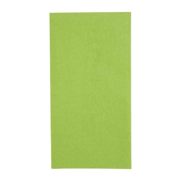 Fiesta Recyclable Lunch Napkin Kiwi 33x33cm 2ply 1/8 Fold (Pack of 2000) - Image 2