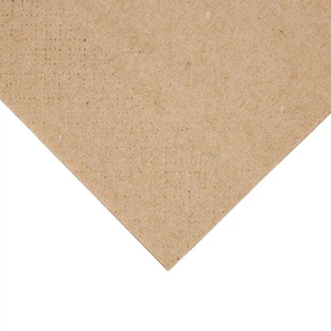 Fiesta Recyclable Recycled Lunch Napkin Kraft 33x33cm 2ply 1/8 Fold (Pack of 2000) - Image 2