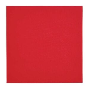 Fiesta Recyclable Dinner Napkin Red 40x40cm 2ply 1/4 Fold (Pack of 2000)