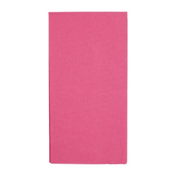 Fiesta Recyclable Dinner Napkin Pink 40x40cm 2ply 1/8 Fold (Pack of 2000) - Image 2