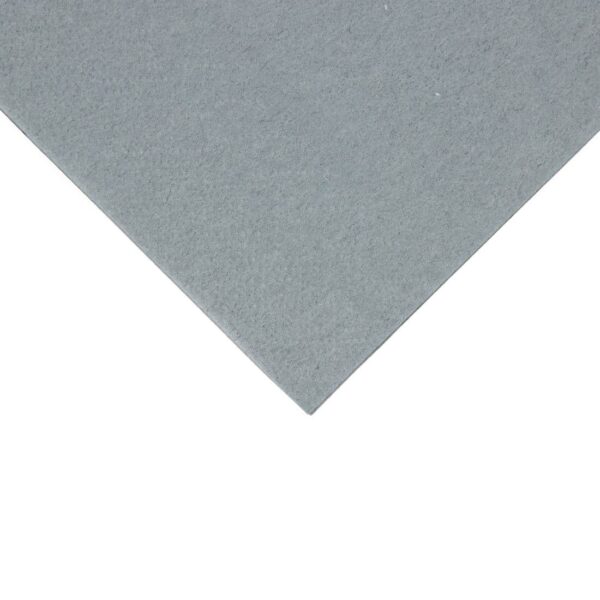 Fiesta Recyclable Dinner Napkin Grey 40x40cm 2ply 1/8 Fold (Pack of 2000) - Image 3