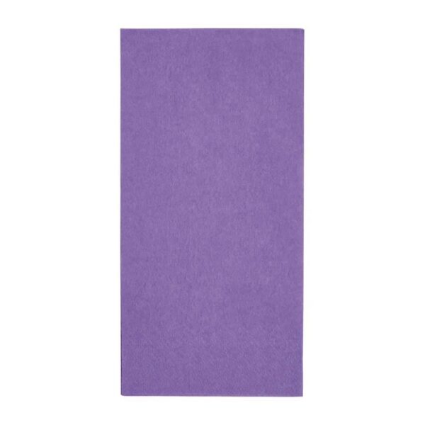 Fiesta Recyclable Dinner Napkin Plum 40x40cm 2ply 1/8 Fold (Pack of 2000) - Image 1