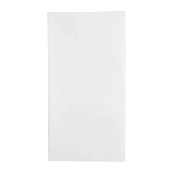 Fiesta Recyclable Dinner Napkin White 40x40cm 3ply 1/8 Fold (Pack of 1000) - Image 3