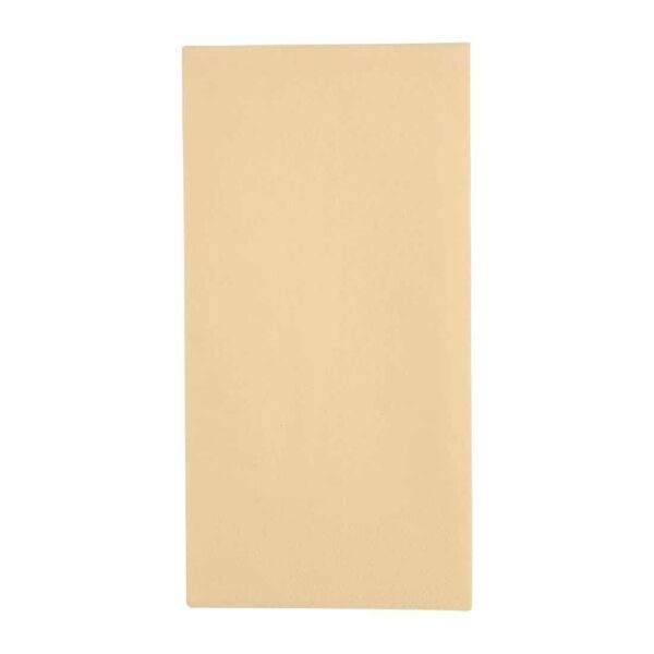 Fiesta Recyclable Dinner Napkin Cream 40x40cm 3ply 1/8 Fold (Pack of 1000) - Image 2